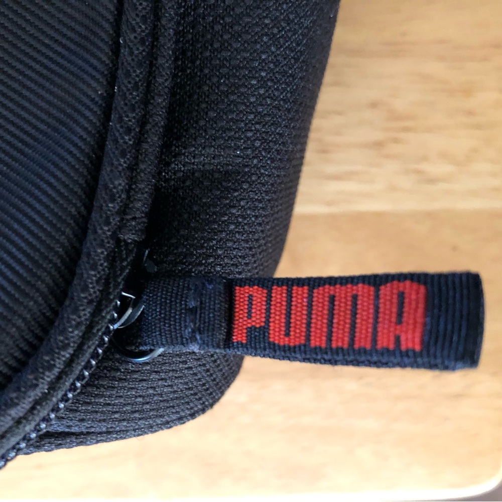 NEW Puma Black Golf Shoe Bag Mercedes Benz 2020 Divider Zippered NWT 078220-01 - Picture 9 of 10